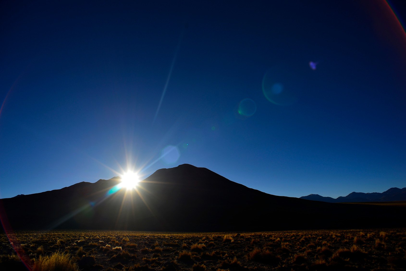 Sunrise in Atacama dessert by Chile, 2013,  © Jiro Kamata  