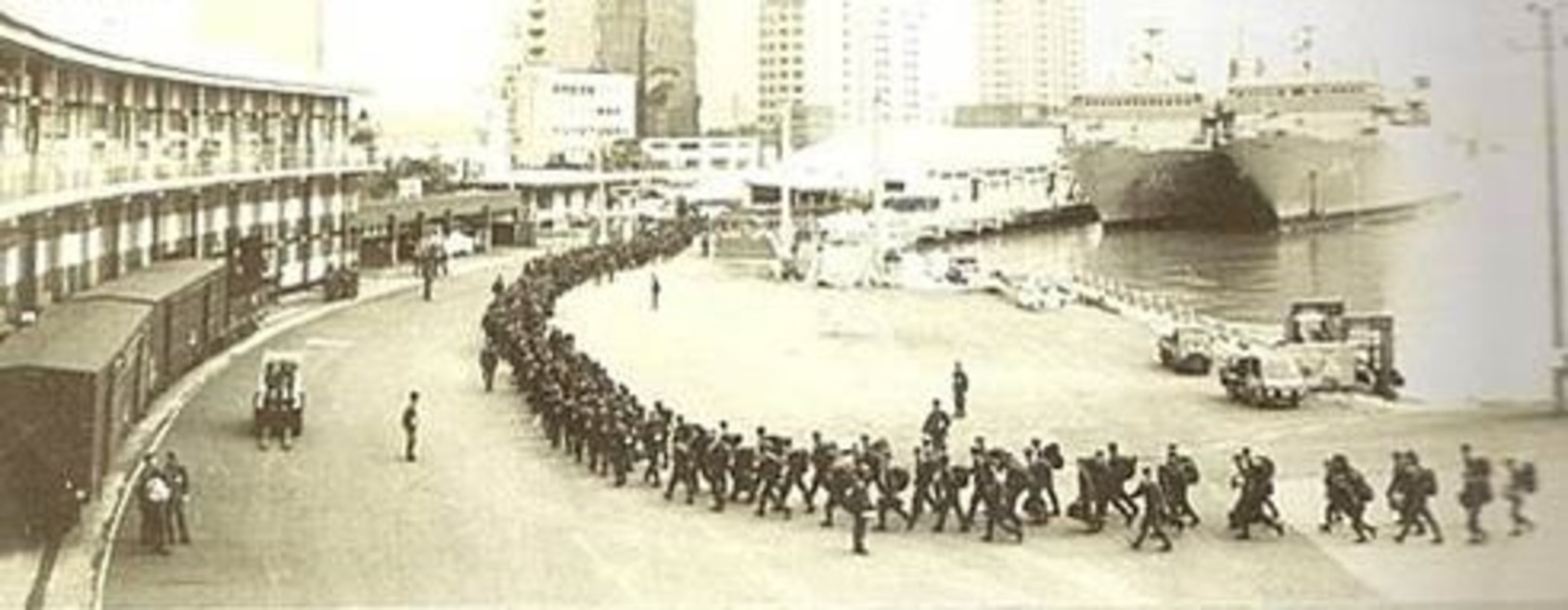 © photo courtesy of The History Museum of Kaohsiung The Kin-Ma Military Hostel were way stations for troops headed off to military duty, as well as the site of joyous reunions with family after successful completion of military service.