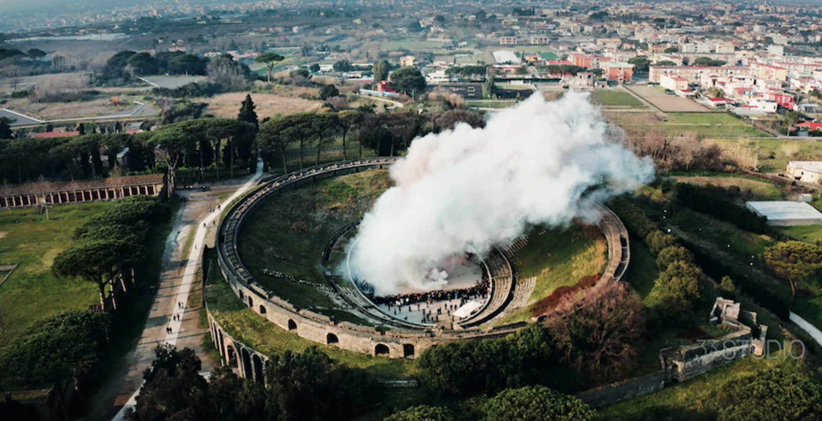  Cai Guo-Qiang, Explosion Studio, 2019, 3:36, Video documentation, Directed by Shanshan Xia; produces by 33 Studio