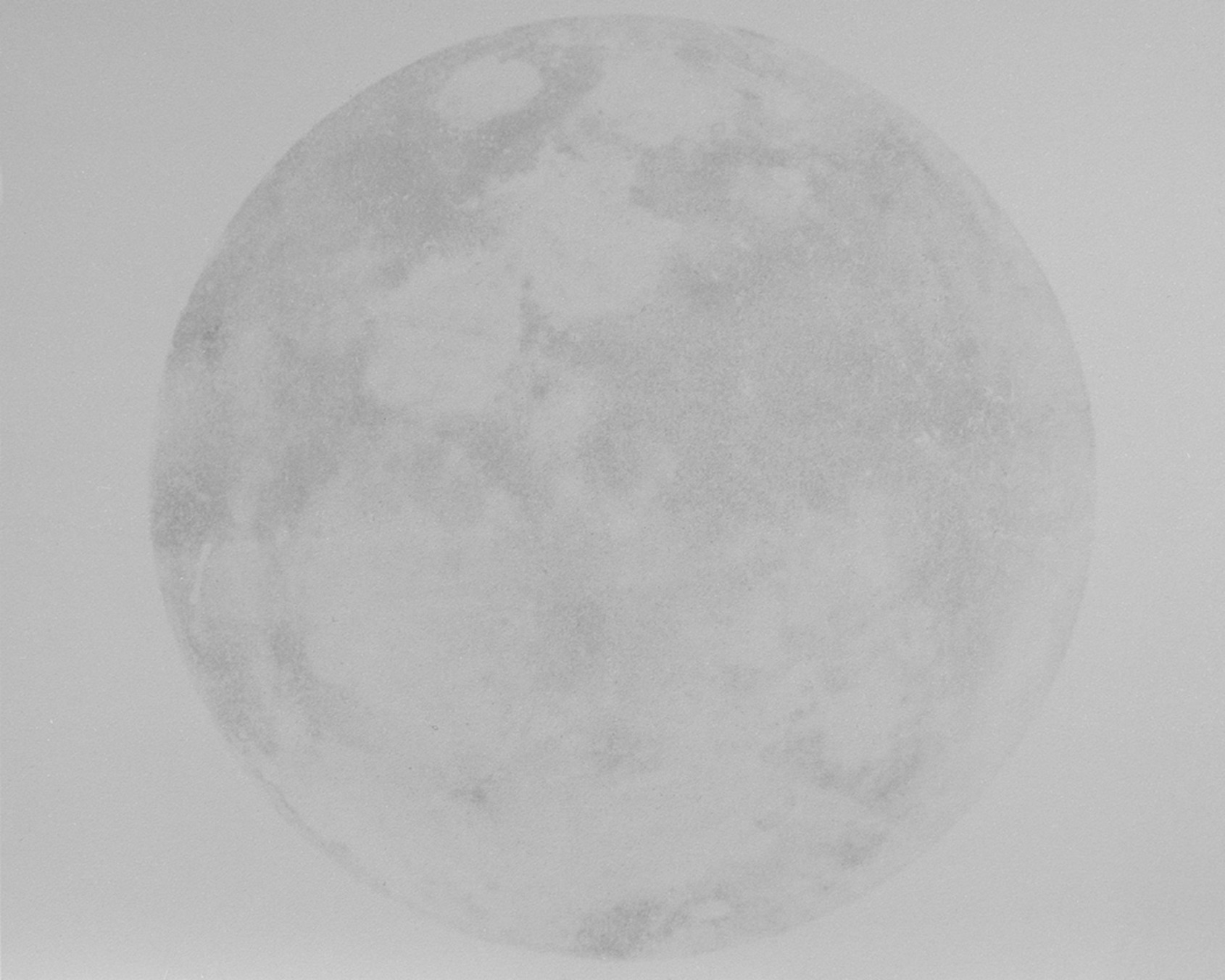 Full Moon 254-06, Jean Claude Wouters, 2010, 80×100cm. On llford mat baryte paper,with sistan silver lmage stabilizer treatment. Courtesy of artist. 