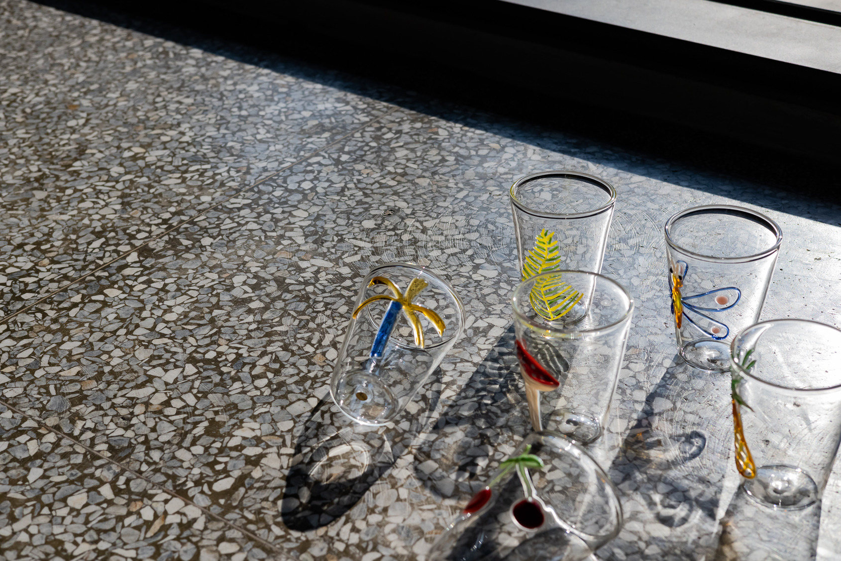 cabinet de curiosités (好奇櫥櫃), Set of 6 water glass, Vito Nesta © photo at ALIEN Art Centre  