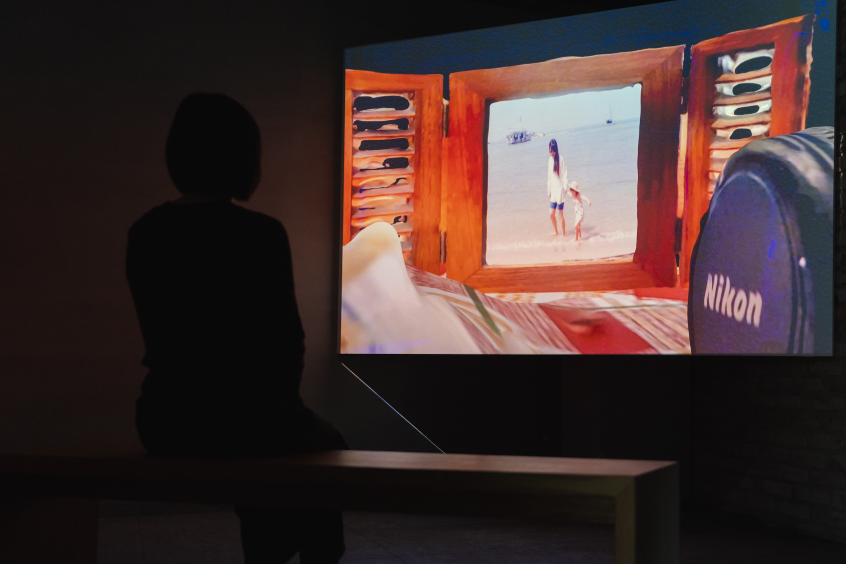 Video Sandbox V : Remigrate , photo at ALIEN Art Centre © ALIEN Art 