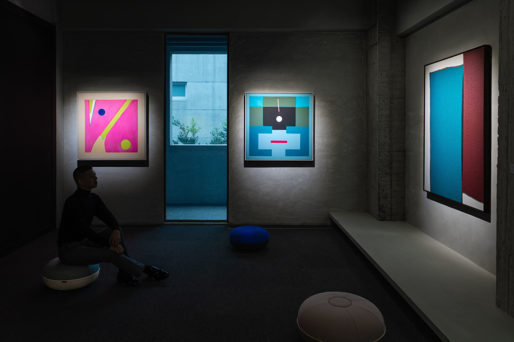 The Bards of Time and Space. Furniture: courtesy of Bon Maison 