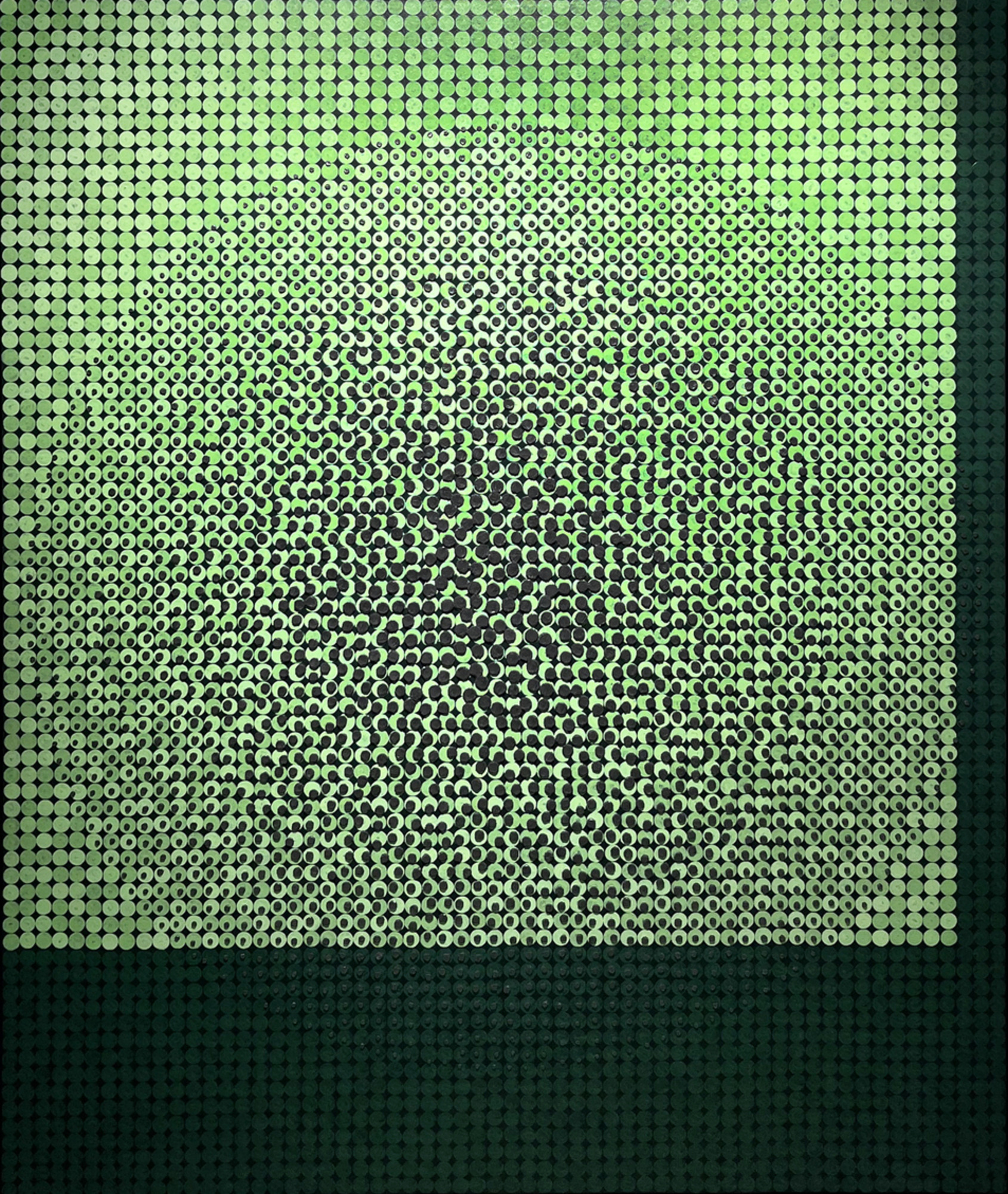 權純益 Soonik Kwon｜Interstice – Pile up & Rub (2-05)｜2024｜複合媒材｜180 × 150 cm｜© Soonik Kwon 